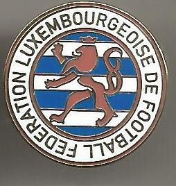 Pin Fussballverband Luxemburg rund